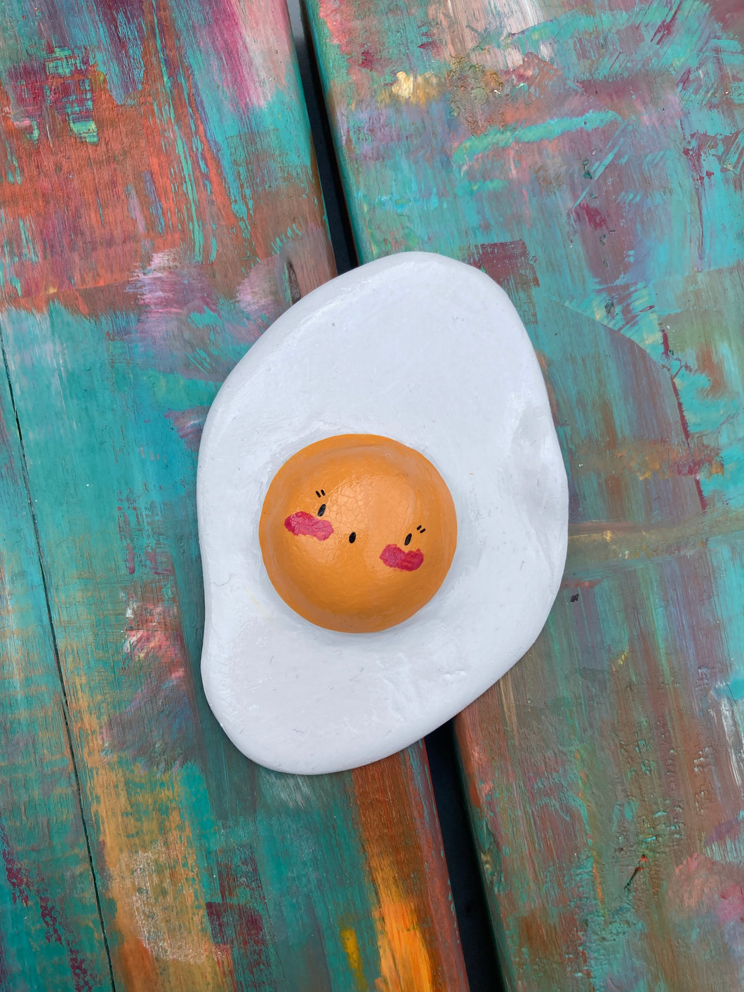 Small Smiley Egg | Wall Hanging