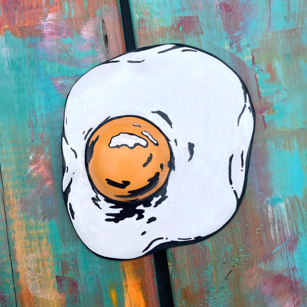 Large Comic Book Egg | Wall Hanging