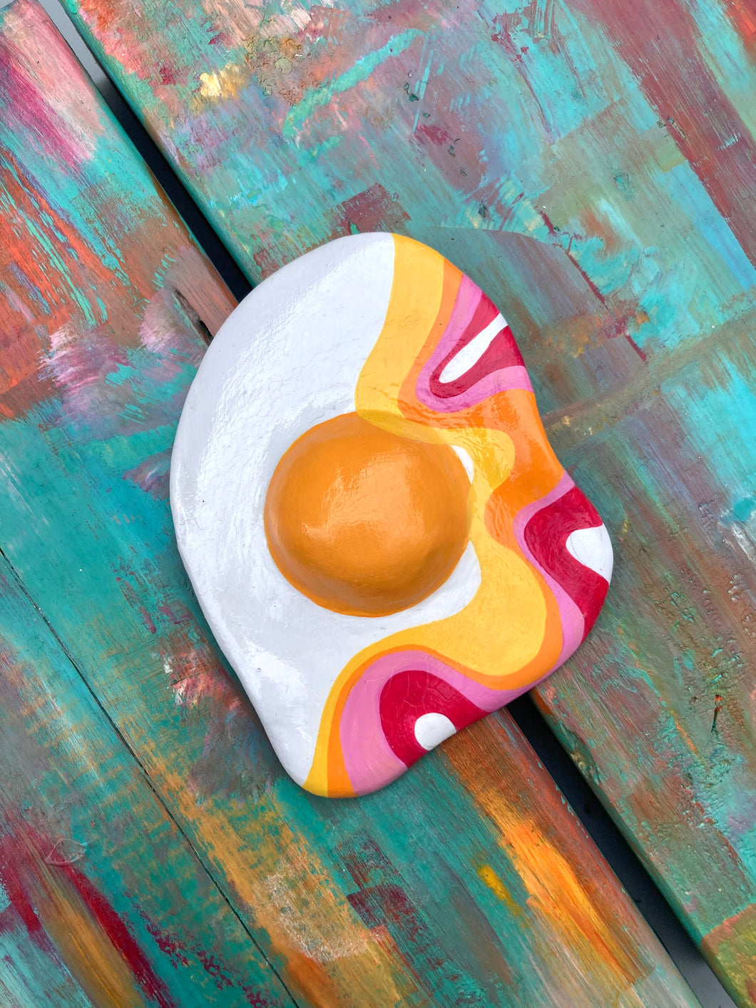 Large Groovy Egg | Wall Hanging