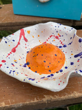 Load image into Gallery viewer, Jackson Pollock Eggy Trinket Dish
