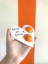 Load image into Gallery viewer, &#39;Love is Love&#39; Double Yolk Heart Egg!
