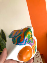 Load image into Gallery viewer, Large Psychedelic Drippy Egg
