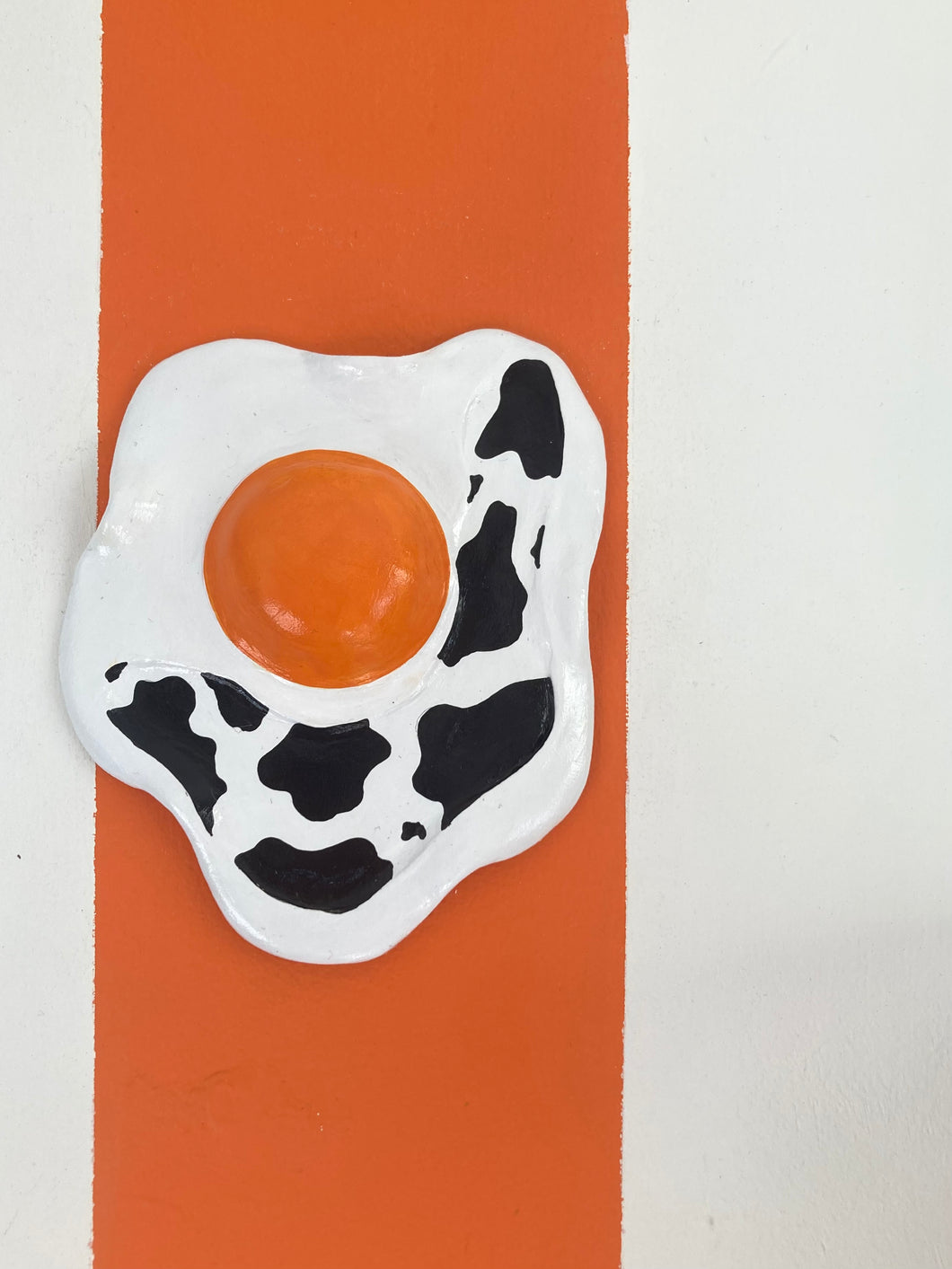 Funky Cow Print Egg