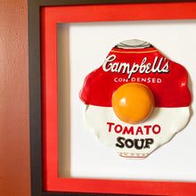 Load image into Gallery viewer, Framed Campbell Soup Can Egg
