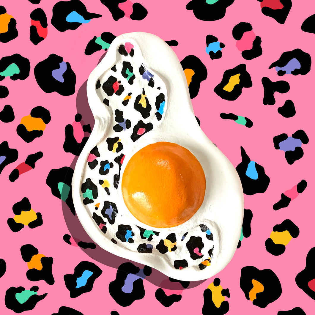 Leopard Print Funky Egg!